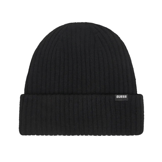 Guess Σκουφάκι Lucio Ribbed Beanie
